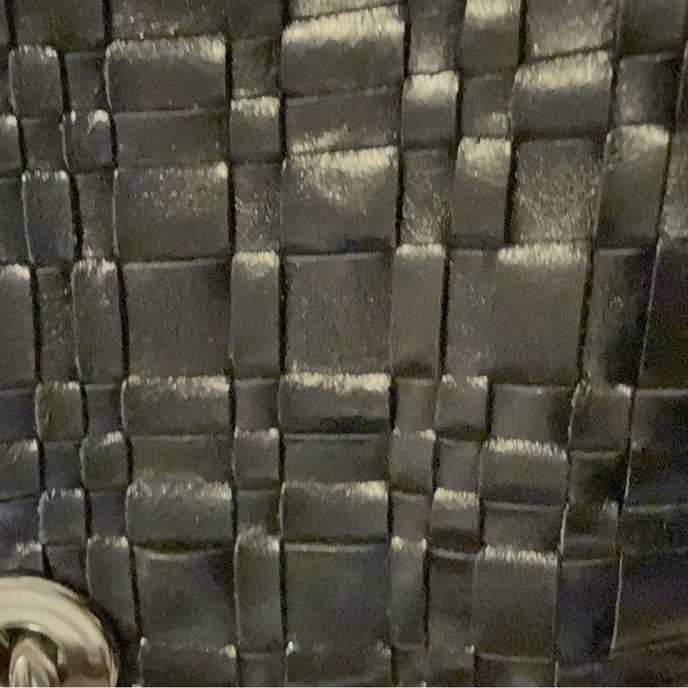 Elliott Lucca Crazy Horse Woven Leather Shoulder Bag - Picture 3 of 9